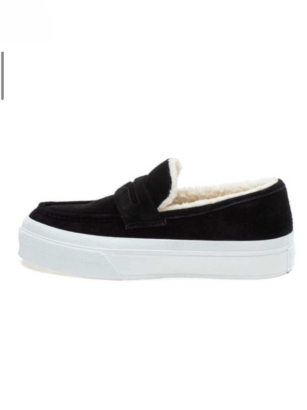 NWT J/SLIDES GILES Black Suede Slip-On Loafer Sneaker
